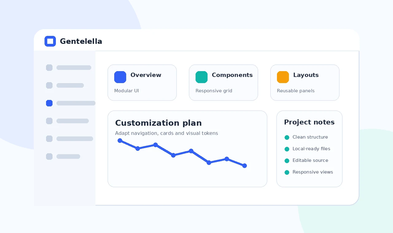 Gentelella customization guide illustration