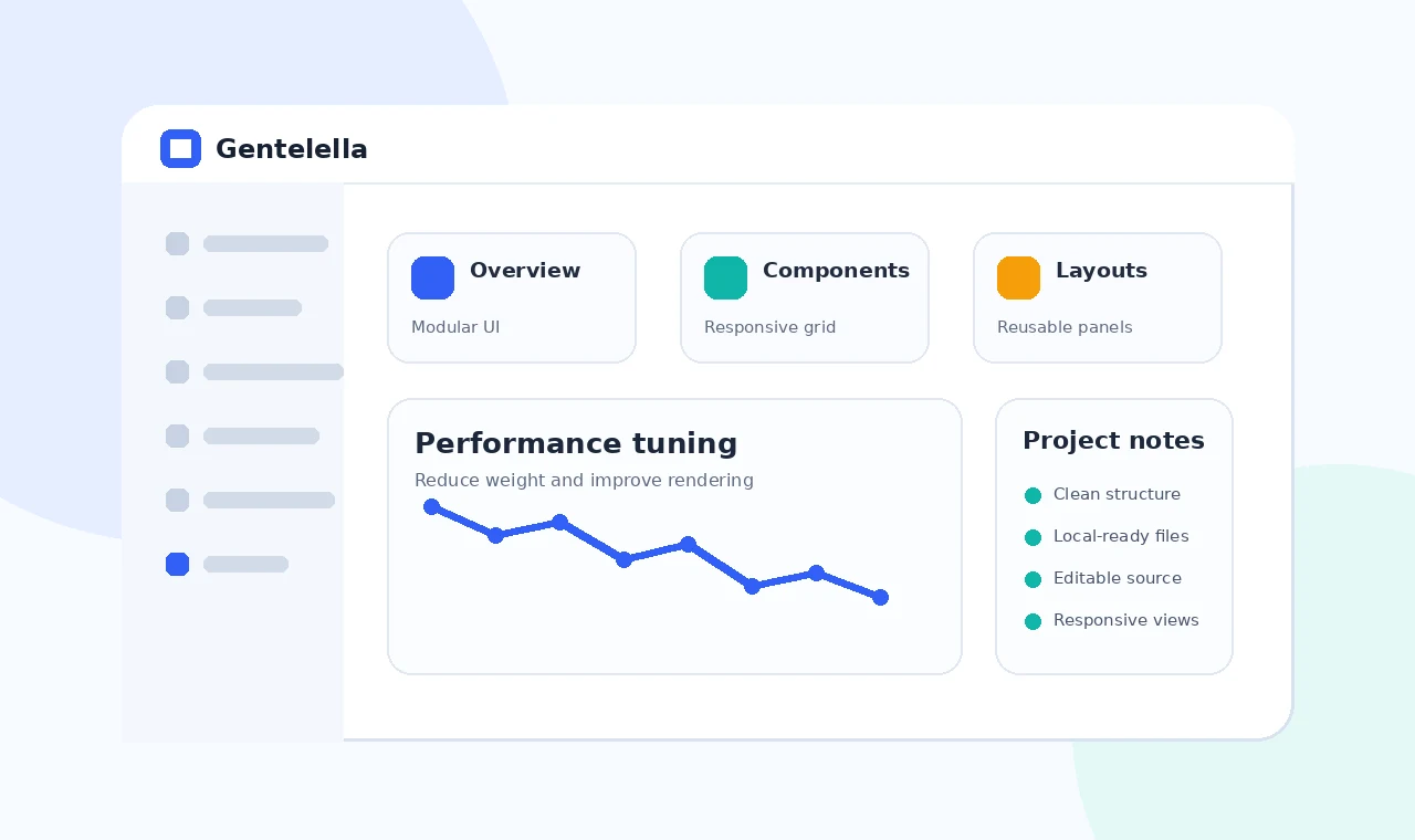 How to Improve Gentelella Dashboard Performance illustration